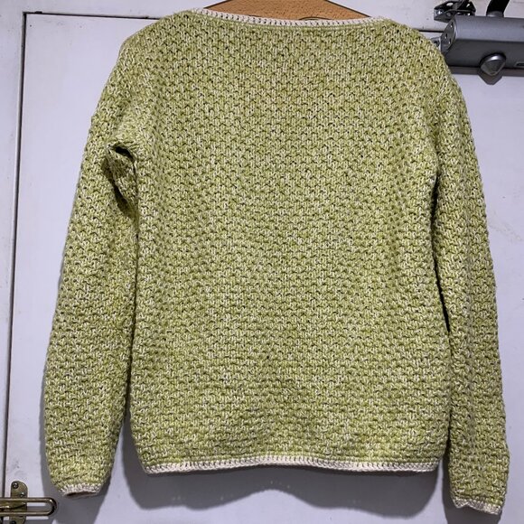 NEW INDIGENOUS ONE WEAVE KNIT ORGANIC COTTON SWEATERS SIZE M - Picture 6 of 16